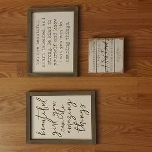 3 Piece Decor Bundle